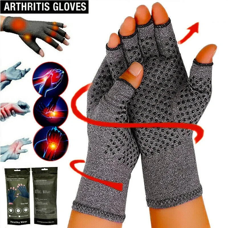 

1 Pairs Arthritis Gloves Touch Screen Gloves Anti Arthritis Therapy Compression Gloves and Ache Pain Joint Relief Winter Warm