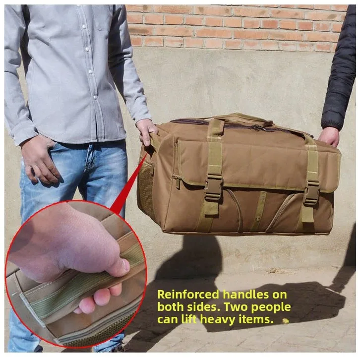 Large Capaci Ox Cloth Travel Bag Men's Lage Bag Moving Tour Bag Waterproof Handheld Bag for Travel And Moving