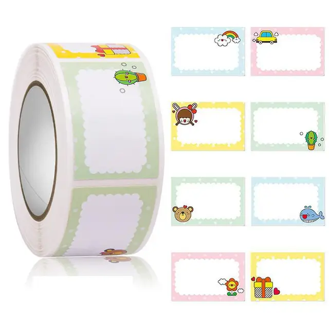 350PCS Baby Bottle Labels for Daycare, Name Tag Label Sticker School