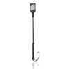 53CM PU Leather Paddle Whip,Riding Crop PU Leather Flogger Horsewhips，Silvery Punk Rivet Bat Spanking Paddle 4