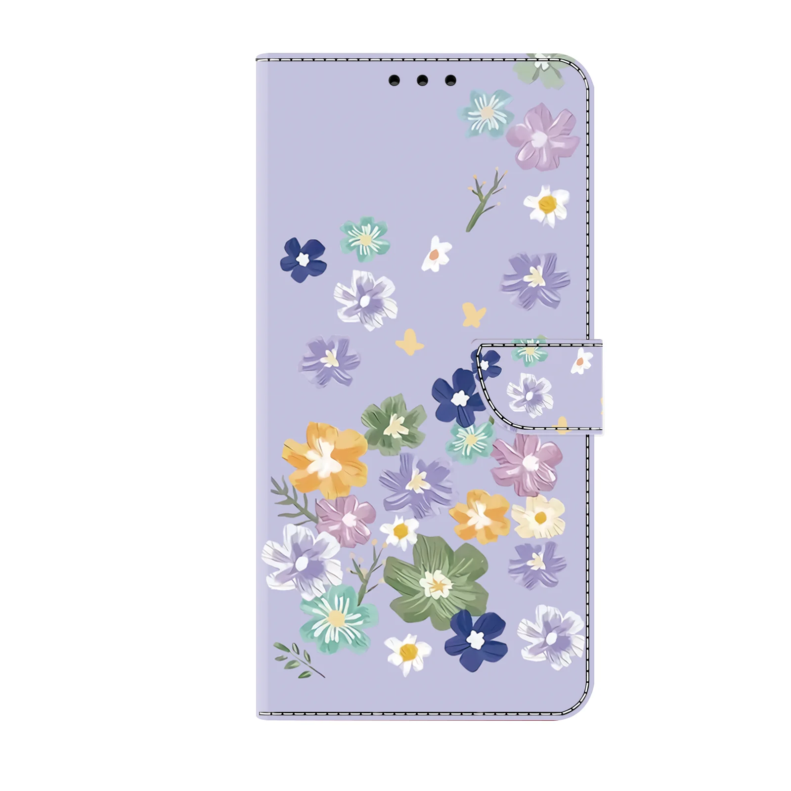 3D Magnetic Flip Leather Wallet Phone Case