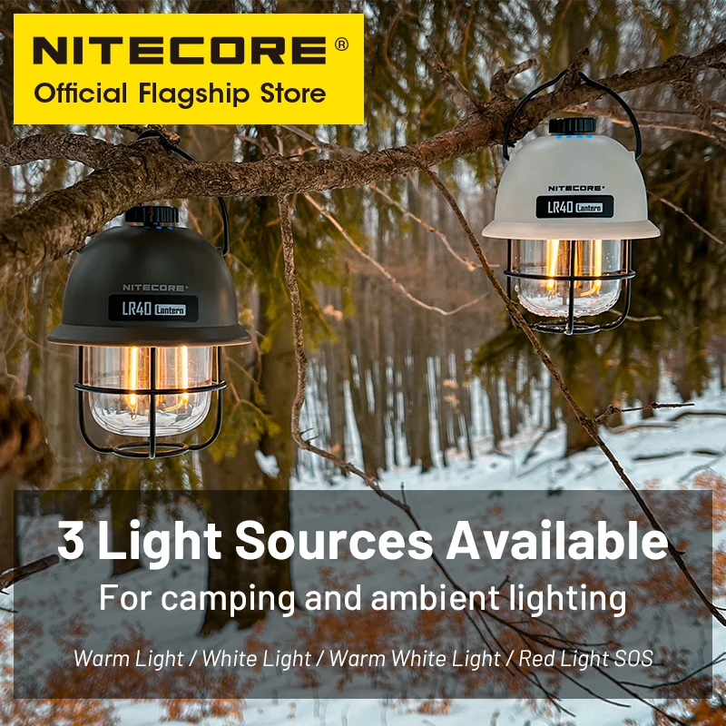 NITECORE LR40 Camping Lantern 2