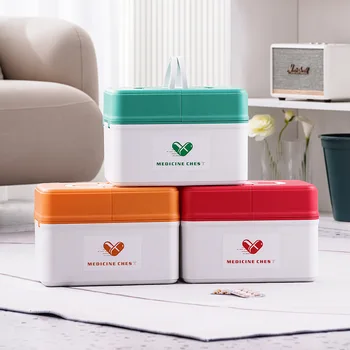 VITCOCO Kindergarten Medicine Kit School Medicine Kit Primary School First Aid Kit Household Emergency Full Set First Aid Kit 4