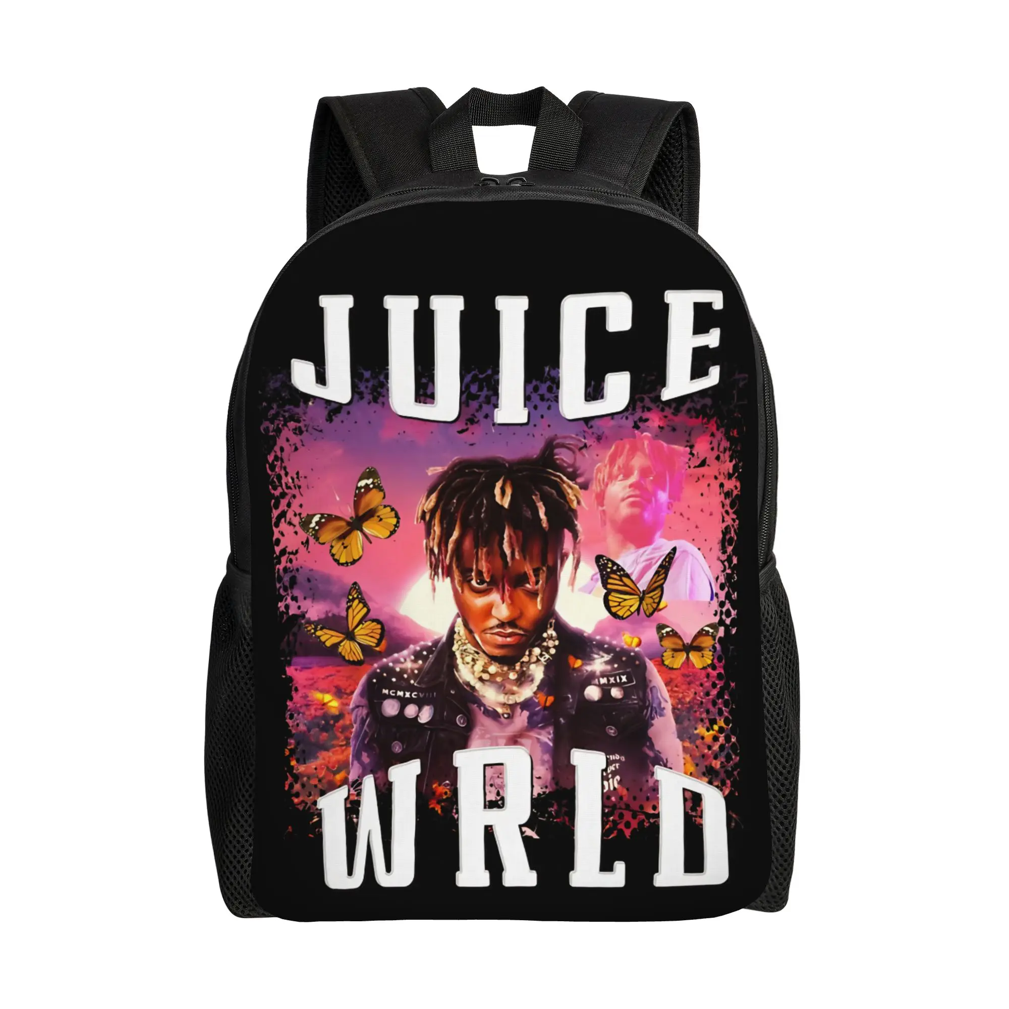 Death Race for Love Juice Wrld Teenage Backpack Gift Student Business Daypack for Men Women Laptop Computer Shoulder Bag 1