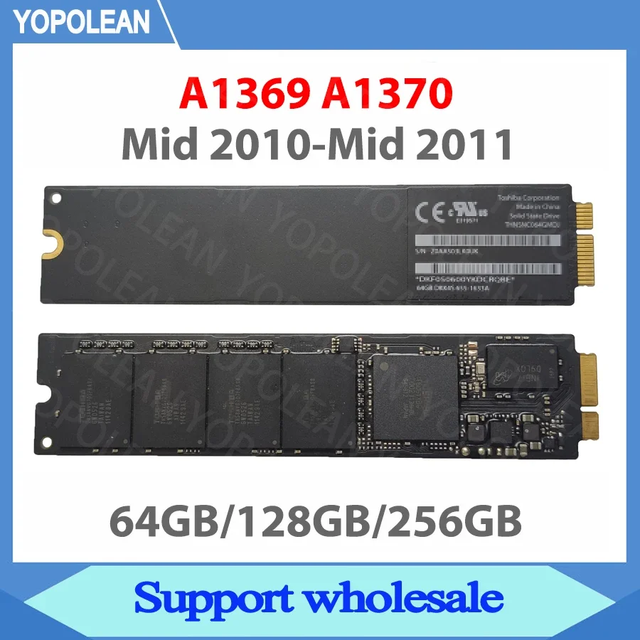 MacbookAir用のオリジナルのssdソリッドステートドライブ,13インチ,11