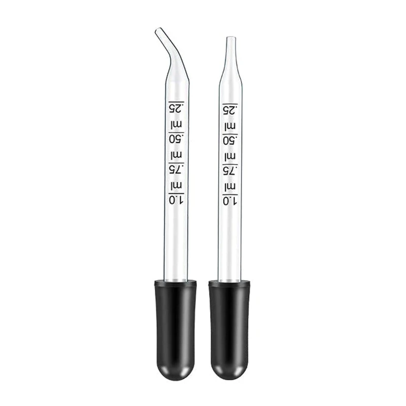

eusable Dropper Glass Liquid Droppers for Liquid Essential Oil