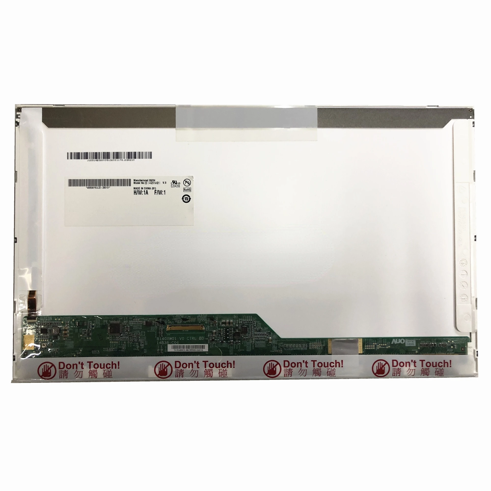 

B140XW01 V.0 подходит для B140XW01 V0 V1/V2/V3/V5/V6/V7/V8/V9/VB BT140GW01 LP140WH1 LP140WH4 LTN140AT22 LTN140AT07 LTN140AT02 40 контактов