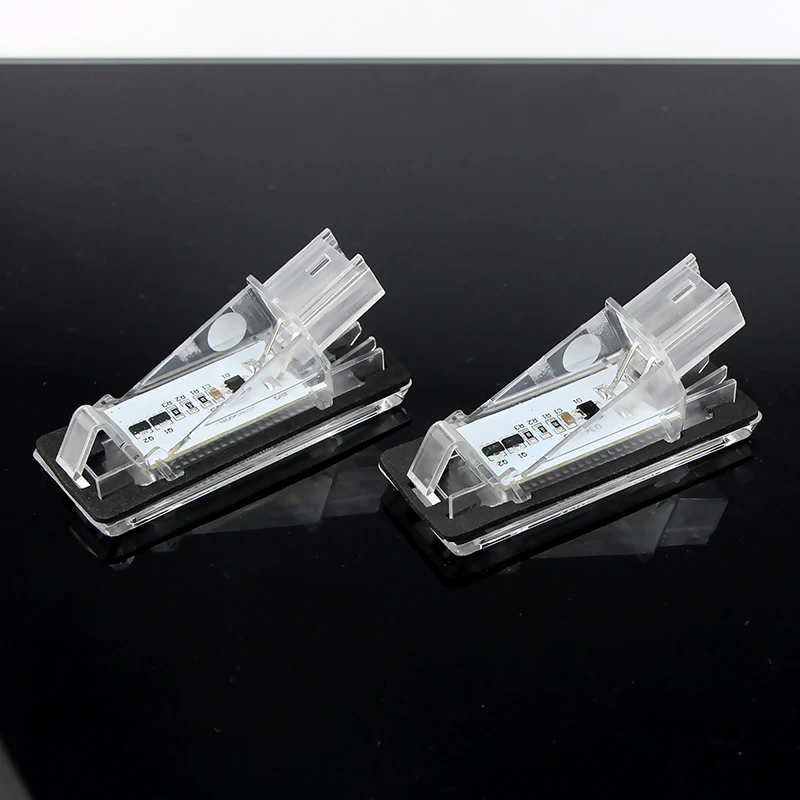 2 stücke Heck kennzeichen LED-Leuchten für Renault Captur Kaptur Espace Fluence szenische Breite Laguna Modus Zoe Dacia Duster 10-17 – Detail 8