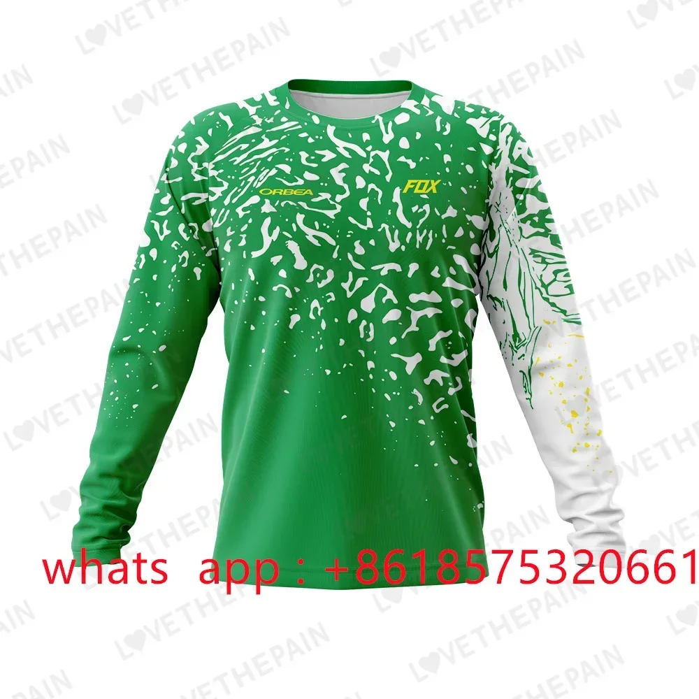 

Men's Long sleeve motocross Cycling Jersey ORBEAFox Downhill Mountain Bike MTB Shirts Offroad DH Motorcycle Motocross Clothing