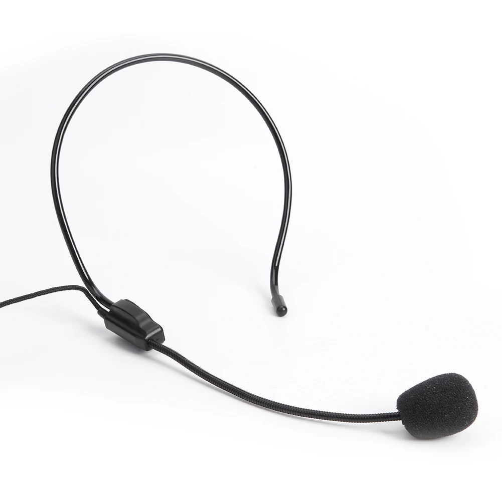 유선 헤드 마운트 마이크, 3.5mm 플러그 헤드셋 마이크, 교사 투어 가이드용