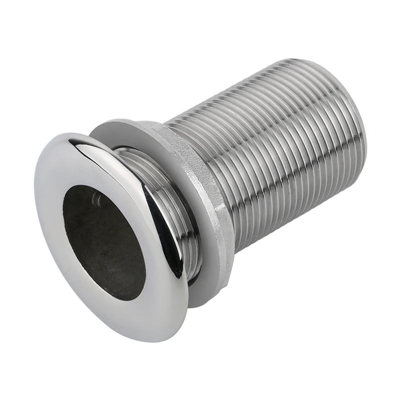 316 Stainless Steel Marine Thru Hull Water Drain Boat Hardware Fitting