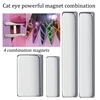 Cat Eye Nail Magnetic Stick 4 Combination Magnets For UV Gel 3D Line Strip Effect Multi-function Magnetic Board Nails Art Tool 1