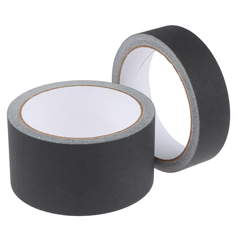 Black Gaffer Tape No Residue Non-Reflective Easy Tear Book Repair Tape Matte