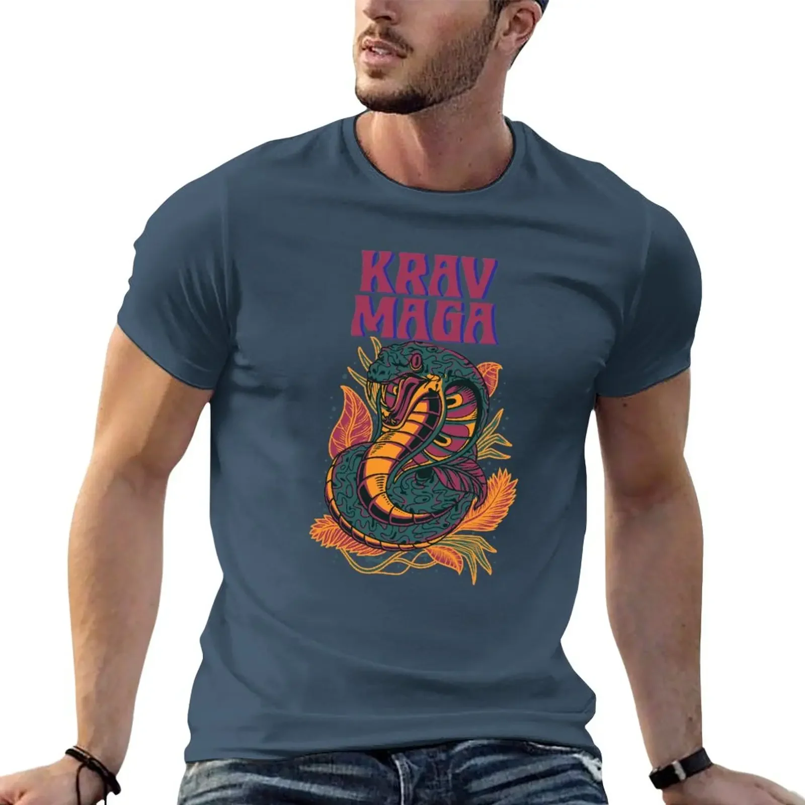 

Kick Ass Vintage Retro Krav Maga Design T-Shirt cute tops kawaii clothes tees mens graphic t-shirts hip hop