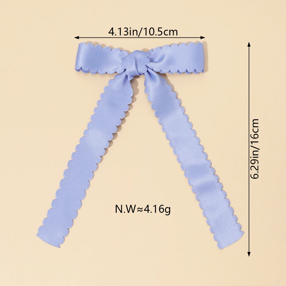 Baby Accessories For Newborn Toddler Kids Baby Girl Boy Hairclip Solid Ribbon Bow Hair Clips Exquisite Handmade Hair Accessories 5