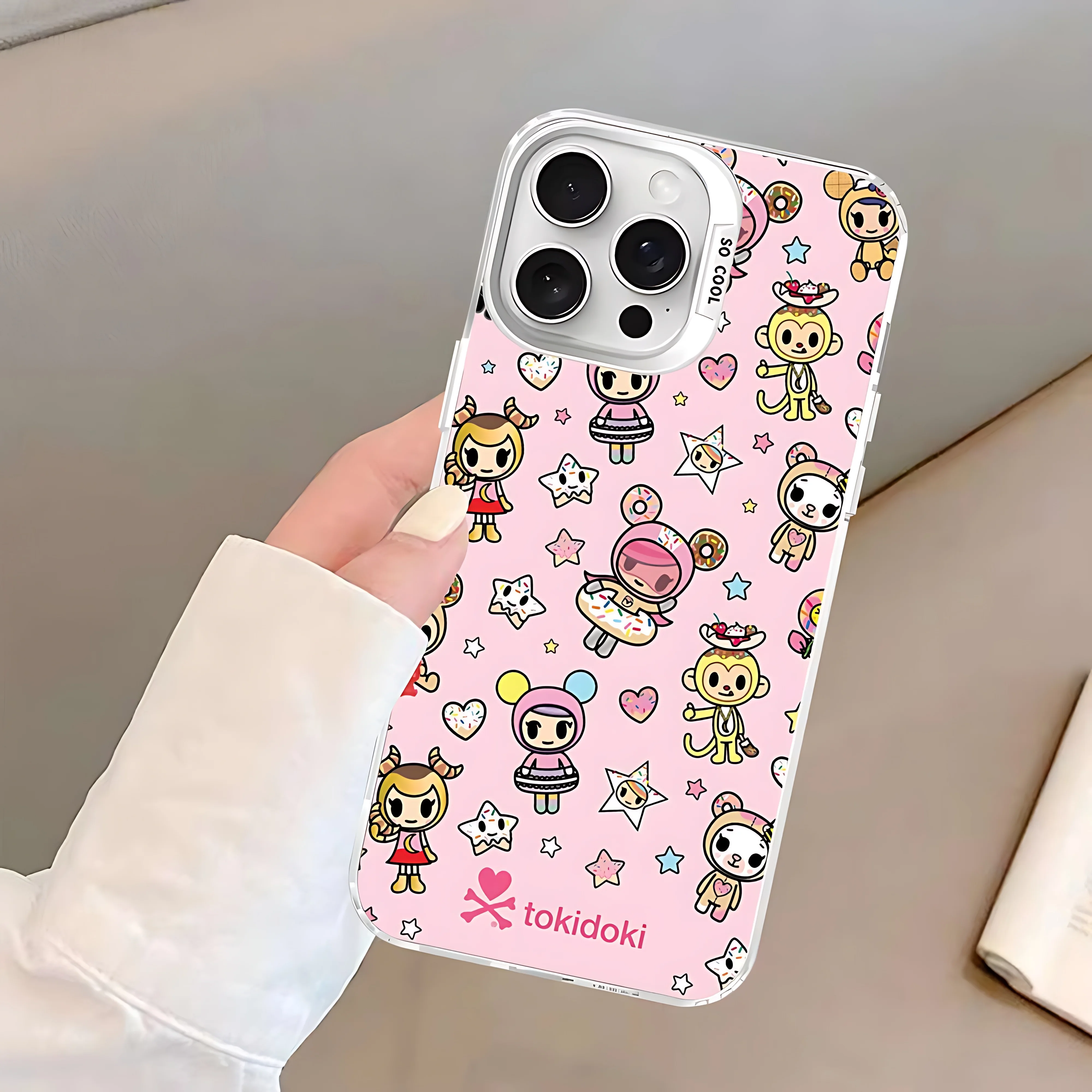 Tokidoki Anime Anti-Fall Matte Back Phone Case