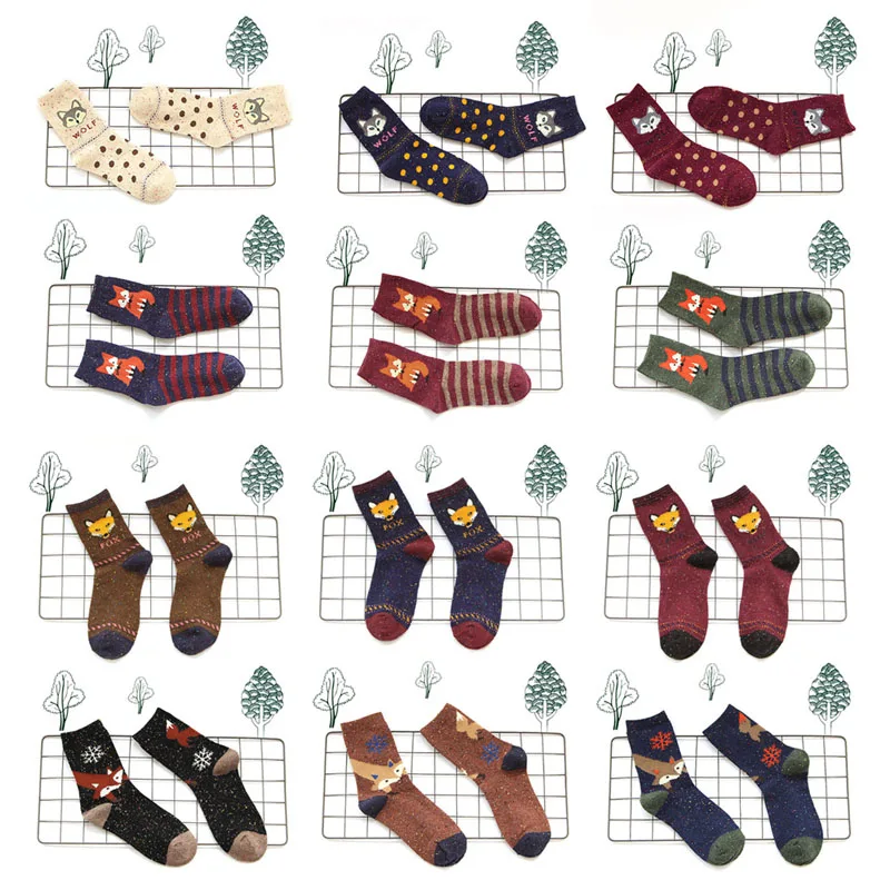 

Womens Lady Girls Korean Cartoon Socks Animal Cotton Fashion Hosiery