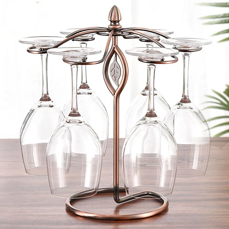 

Винтажная металлическая винтажная полка для вина, бокал для вина, перевернутый стеллаж для хранения, хранение чашек, бар, кухонная подставка, домашний винный держатель для украшения