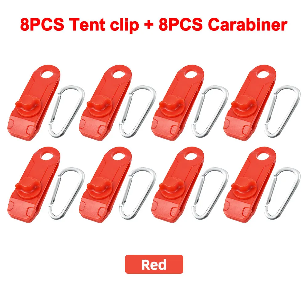 8 PCS Red Set