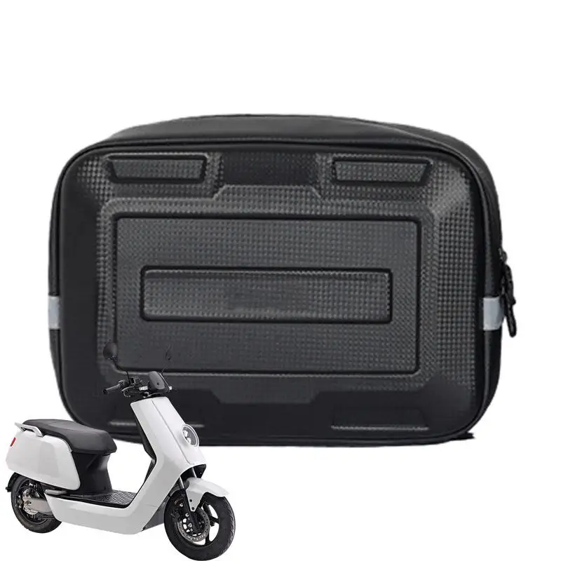 

Motorcycle Tail Bag Tail Bags Handlebar Bag Motorcycle Tool Bag Hard Shell Universal Front Fork Storage Organizer Waterproof
