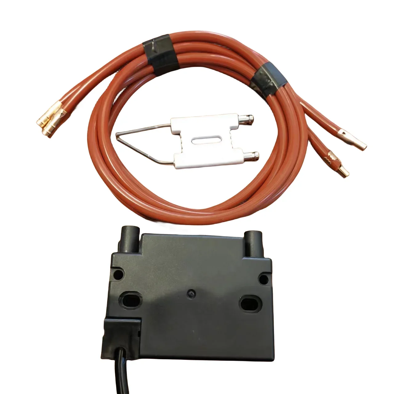 XT15AL Fuel Ignition Transformer with High-Voltage Wire and Spark Needle 220V Input and 15KV Output
