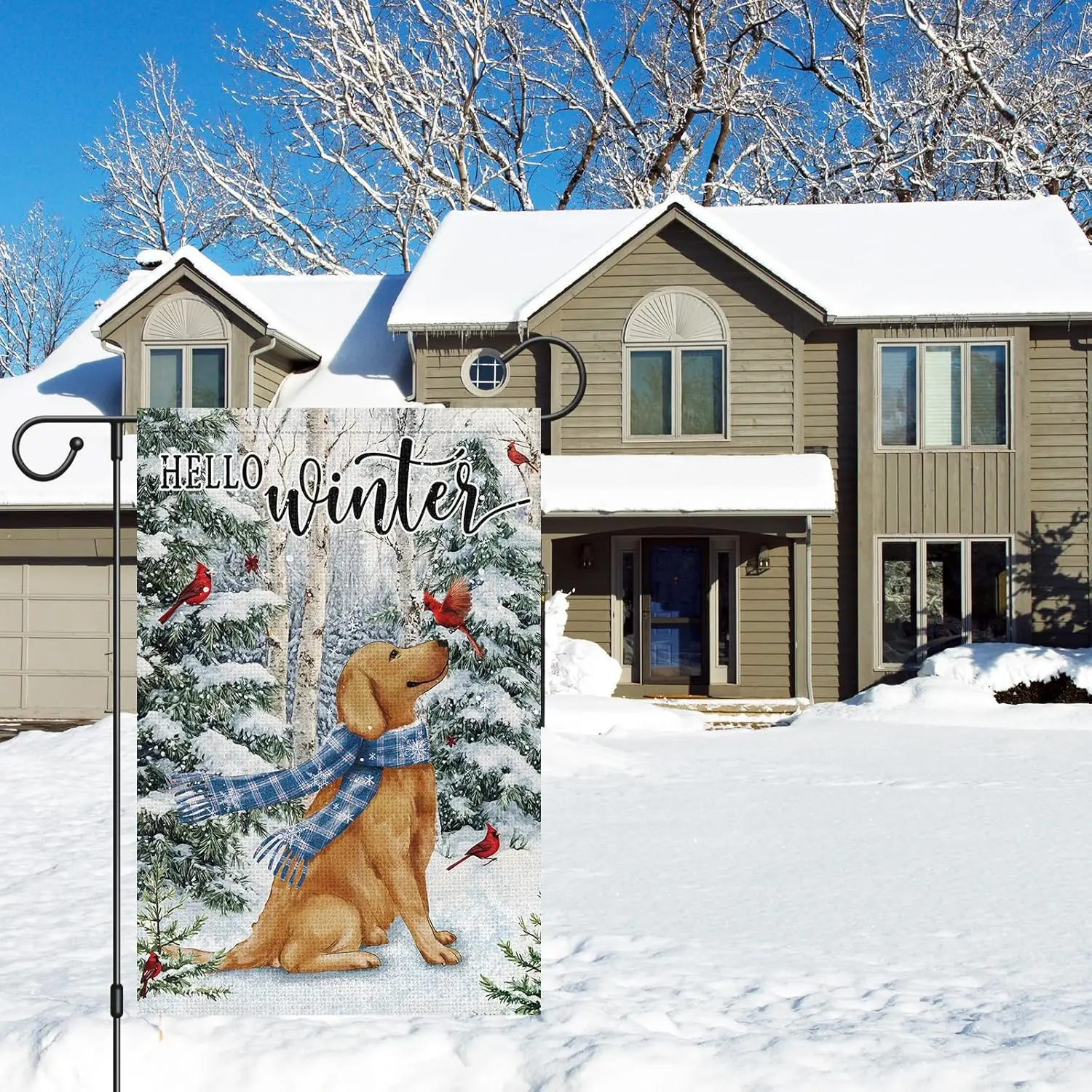 hello-winter-golden-retriever-yard-flag-double-sided-burlap-christmas-decor