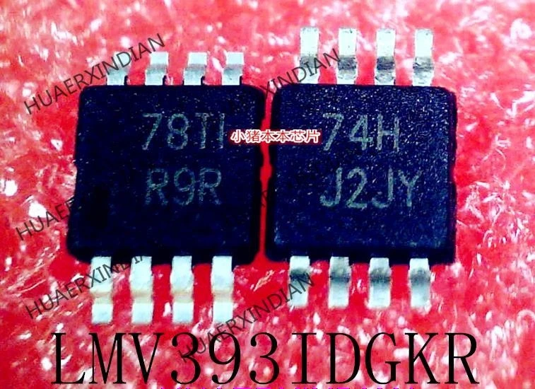 

Новая и оригинальная модель LMV393IDGKR LMV393 Print R9R R9 R9B MSOP8