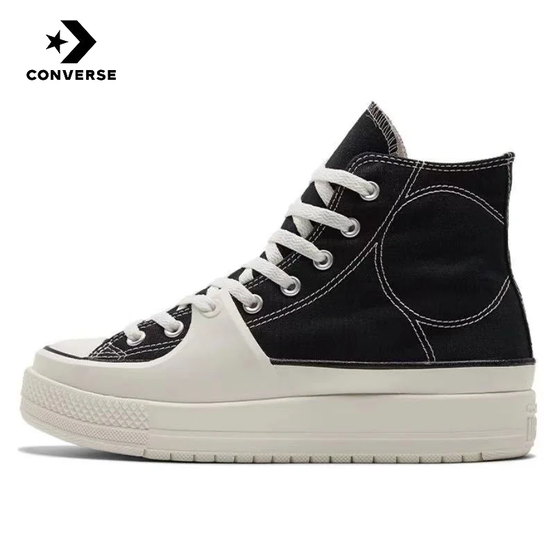 thumbnail image 1 of Converse Chuck Taylor All Star Seasonal - Zapatillas de lona de caña alta, sencillas, cómodas, antideslizantes y resistentes al desgaste para hombre y mujer, 1 of 5