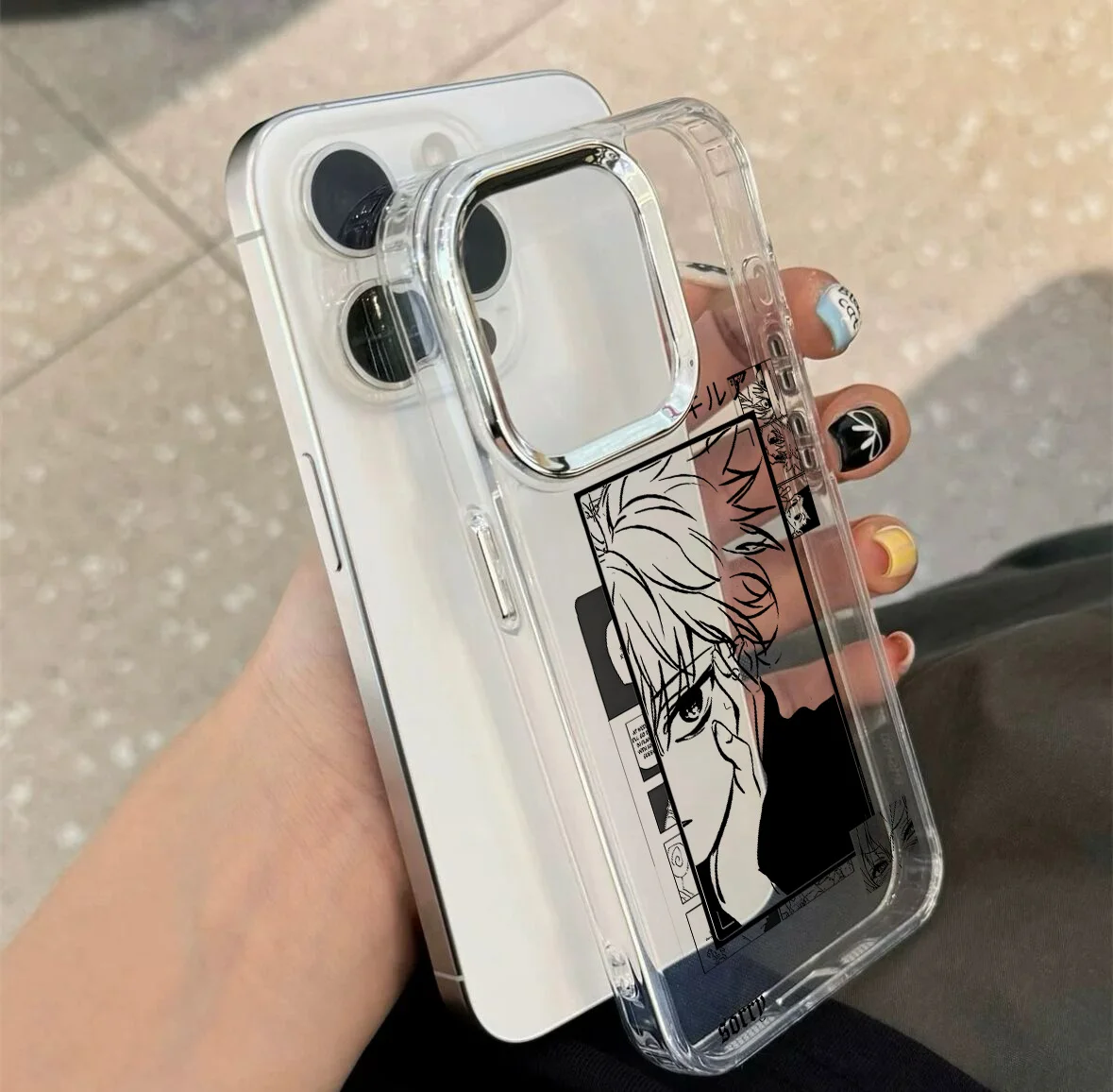 Transparent Soft Anime Hunter × Hunter Phone Case