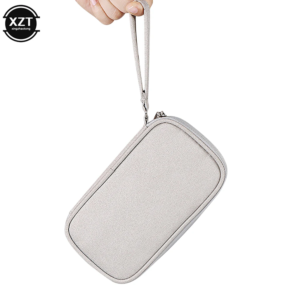 Portable Power Bank Bag USB Digital Cables Wires Organizer Hard Disk Mobile Power Protection Storage Bag 1pcs cable storage bag