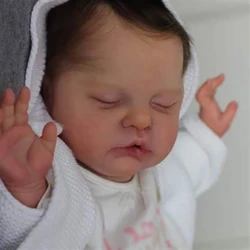 21Inches Reborn Doll Kit Sleeping Baby Ruby DIY Doll Kit Unpainted Unfinished Doll Parts