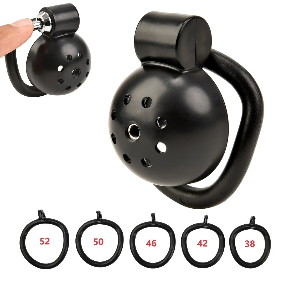 Male Penis Chastity Cage Set Small Bird Chastity Cage Belt 5 Size Padlock Cock Ring Penis Lock Bondage Slave Man Sex Toy Penis Chastity Cage Chastity Lock Sex Toy Chastity Cage Accessory Penis Cock Ring