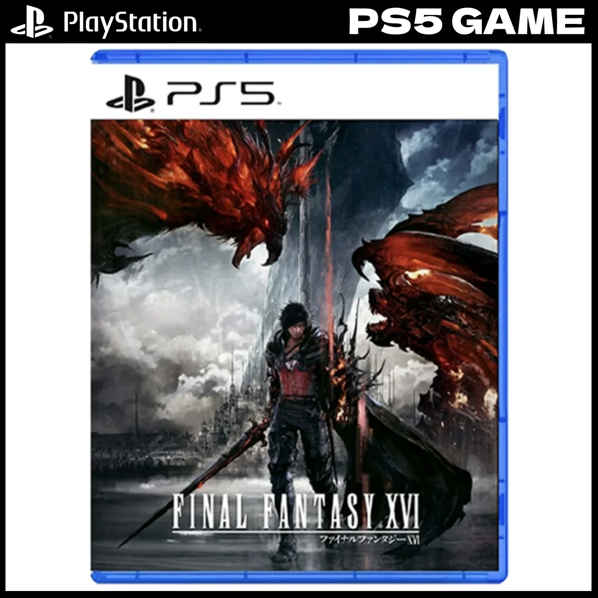 

Final Fantasy XVI Ps5 Brand New Sony Genuine Licensed Game Cd Playstation 5 Game Card FF16 Playstation 4 Ps4 Games ARPG