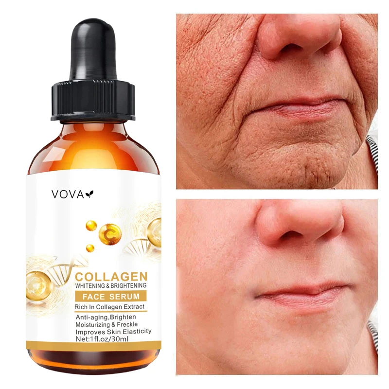 

Collagen Instant Wrinkle Removal Face Serum Anti-aging Silk Firming Lifting Improve Skin Elasticity Brighten Moisturizing Care