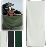 Multifunctional Outdoor Magnetic Bath Towel Coral Fleece Portable Magnet Towels Quick-Drying Beach Towel Bathroom Accessories 2
