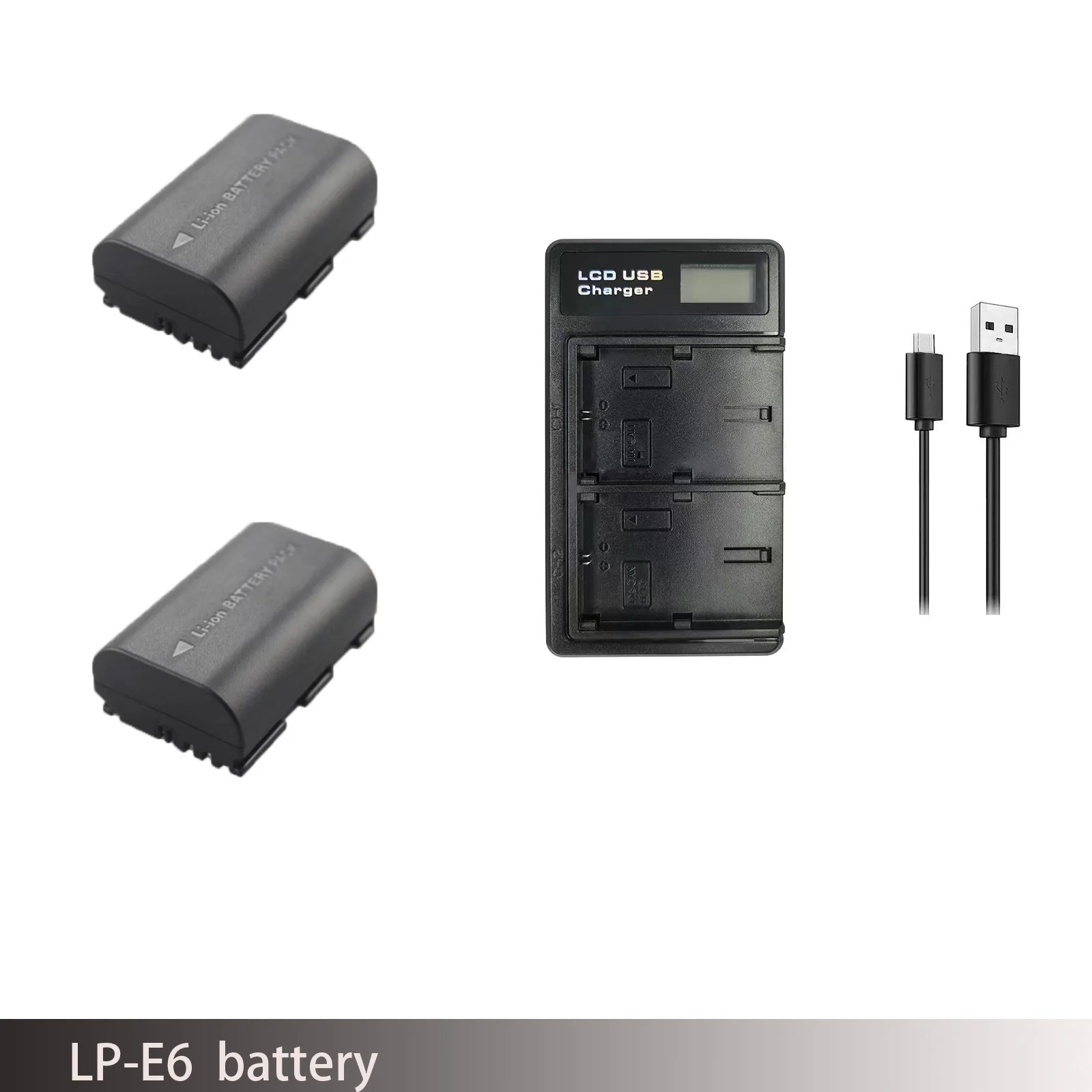 La Batteria Della Fotocamera Digitale Canon Lp-E6/E6N Viene Utilizzata Per 5 D3/6Da/Eos-7D.