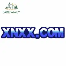 EARLFAMILY – autocollants de personnalité pour pare choc de moto, 13cm x 2.5cm, pour XNXX.COM, JDM VAN RV, étanche, DIY bricolage