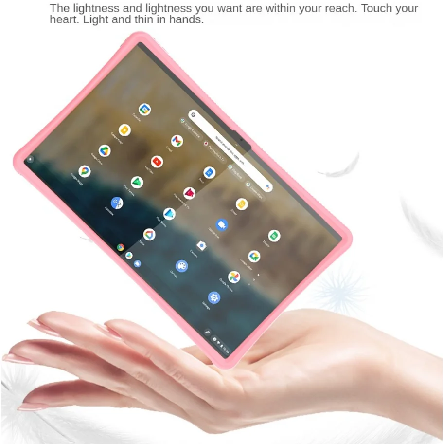 Capa para Lenovo Chromebook Duet 13.3 Polegada Capa Tablet Suporte de Silicone Macio para Chromebook Duet 13q7c6 Shell Protetora - Imagem 4