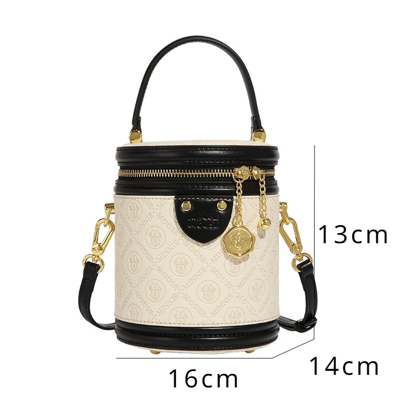 Disney Mickey Purses and Handbags Luxury Bucket Bags for Women Large Capacity Kawaii Crossbody Makeup Bag Anime Case Cute Wallet