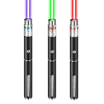 2-in-1 Mini LED Laser Pointer Pet Training Flashlight Scratching Toys for Pets and Cats birthday Gifts 1