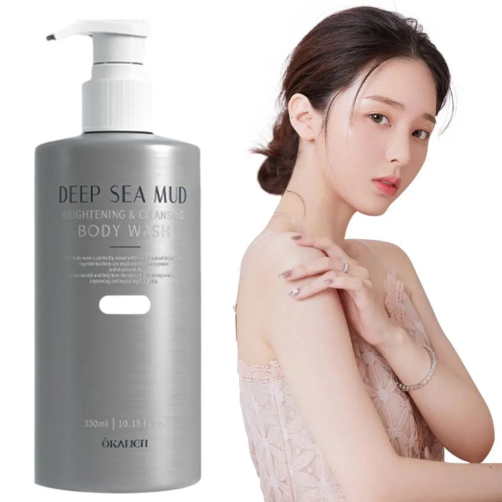 

300ml Deep Sea Mud Volcanic Mud Body Wash Whitening Cleansing Nourishing Wash Body Acne Dirt Exfoliating Care Body Moisturi O4r4