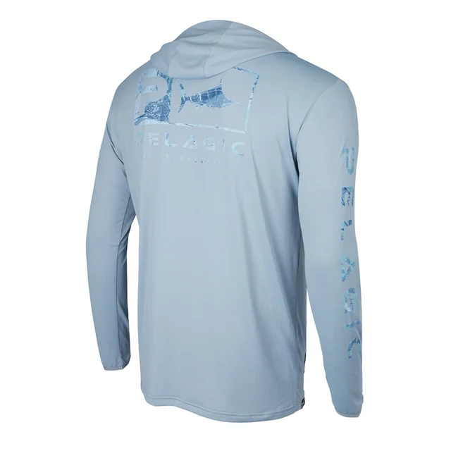 2023 Pelagic Long Sleeve Fishing Shirt Men Outdoor UV Clothing Performance  Fishing Hoodies Breathable Anti Mosquito Angling Tops - AliExpress