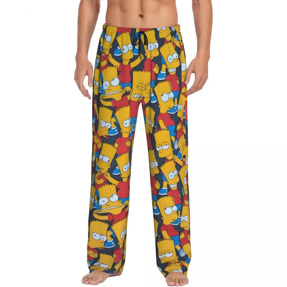 Pantalones Pijama De Los Simpson Para Hombre Pijamas Familiares