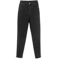 CHIC VEN Women Jeans Retro High Waist Stretch Pencil Denim Pants Elastic for Woman Female Trousers Autumn Winter Ladies - Image 5