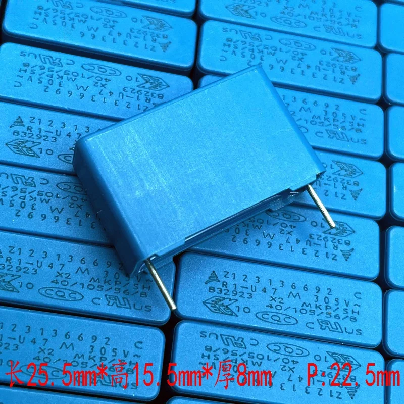 

10PCS EPCOS Siemens MKP 474 470nf 0.47uf 305v safety capacitor B32923C3474M