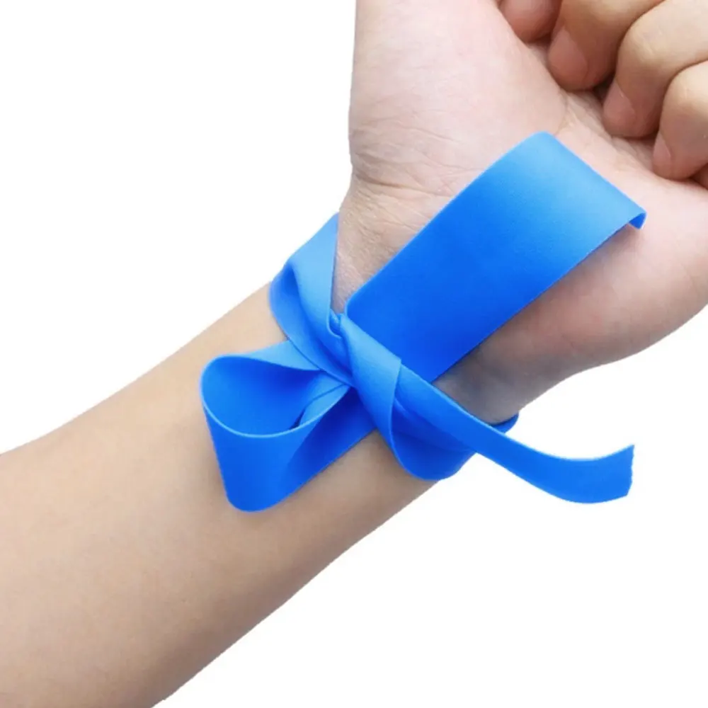 1 Roll Disposable-Tourniquets Elastic-TPE Tourniquets Latex-Free Tourniquets First-Aid for Outdoor Camp Survival