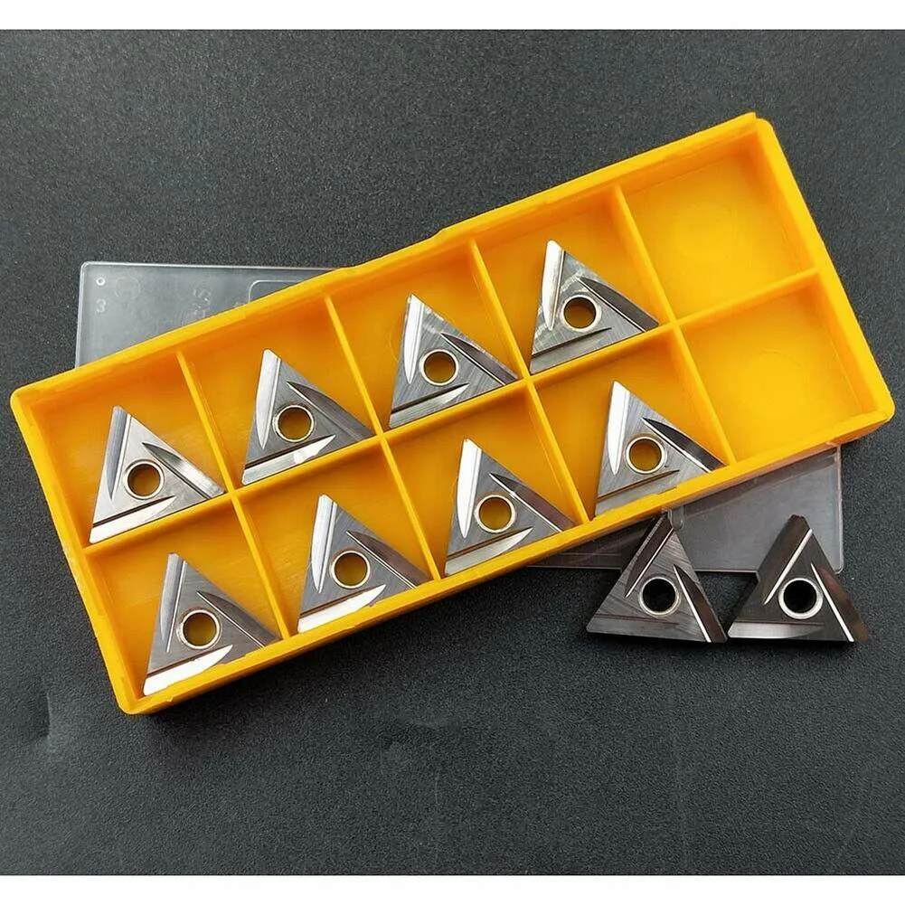 

10pcs TNMG160404R-2G Cnc Lathe Turning Ceramic Inserts For Steel User Friendly Turning Inserts Reliable Design Superior Performa