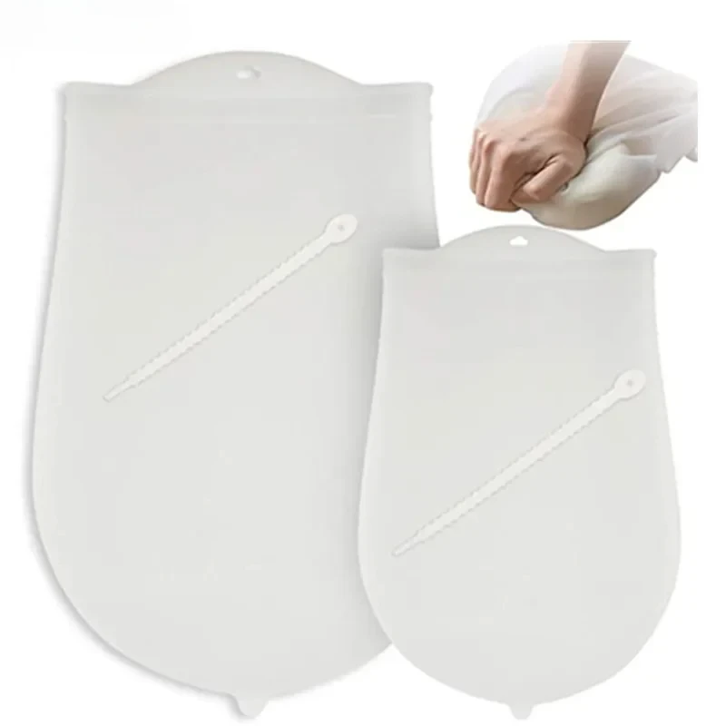 Dough Kneading Bag Magic Silicone Kneading Dough Bag Kitchen Flour Mixer Bag Versatile Dough Mixer for Bread Pastry Pizza Bakeware Cooking Tools