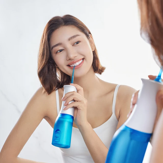 SOOCAS W3 Pro Water Flosser Teeth 4 Type Nozzle Cleaner Oral Irrigator Type-c Rechargeable Cleaner 7 Modes Water Tank Removeable 5