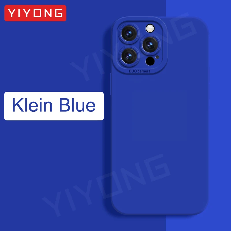 thumbnail image 1 of Funda suave de silicona líquida Original para iPhone, 15 Pro Max, YIYONG, 15, 14, 11, 12, 13, iPhone 13 Mini, iPhone 14 Plus, 1 of 5